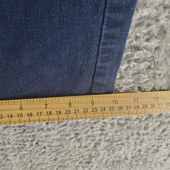 Lane Bryant Jeans Womens 16 Short Blue Bootcut Stretch Denim - Picture 6 of 8